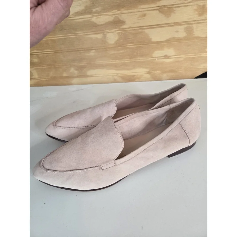 Kate Spade New York Pink Suede 10.5 Flats Slip-On women Loafer Shoes Business‎